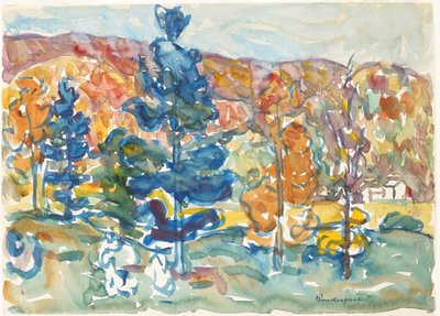 Autumn by Maurice Brazil Prendergast